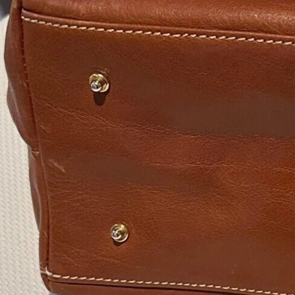 Dooney & Bourke Double Front Pocket Satchel/Crossbody EUC